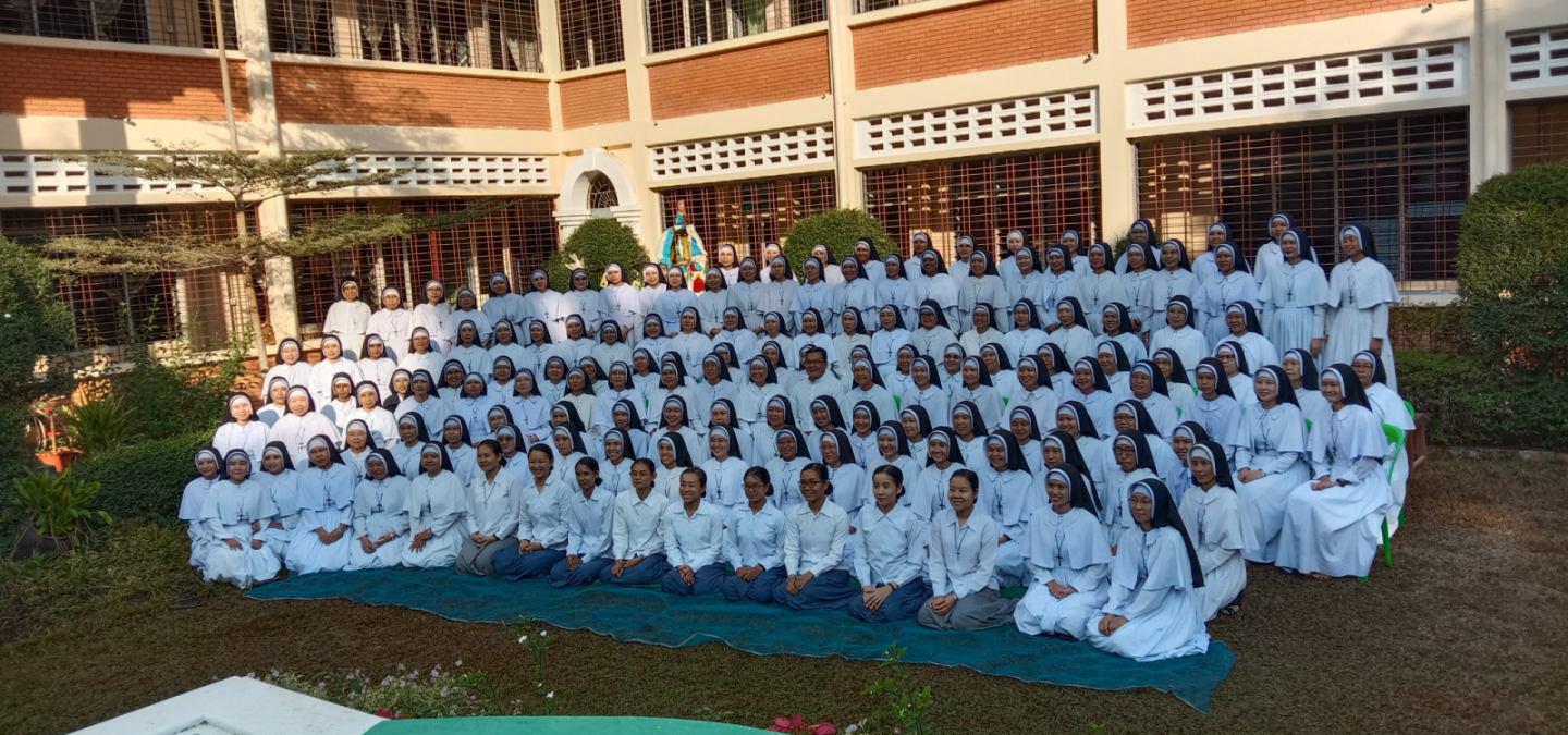Congregation of St. Francis Xavier Sisters group photo